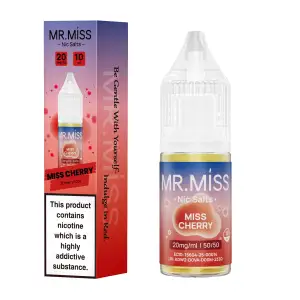 Miss Cherry Nic Salt E-Liquid by Mr Miss 10ml